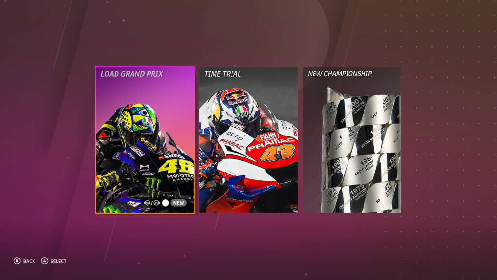 MotoGP 20 - Quick Modes