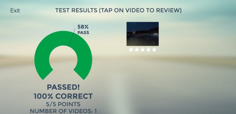 Motorcycle Theory Test App - HPT Result