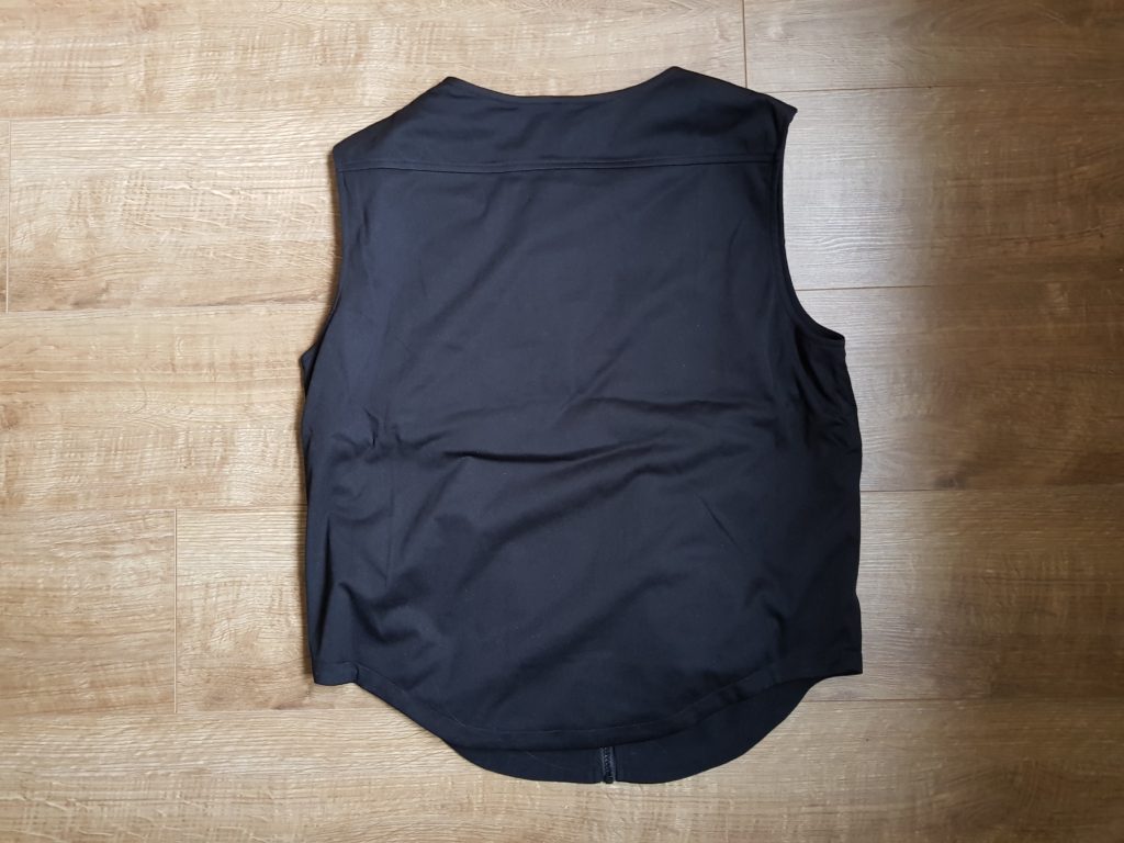 Back of vest