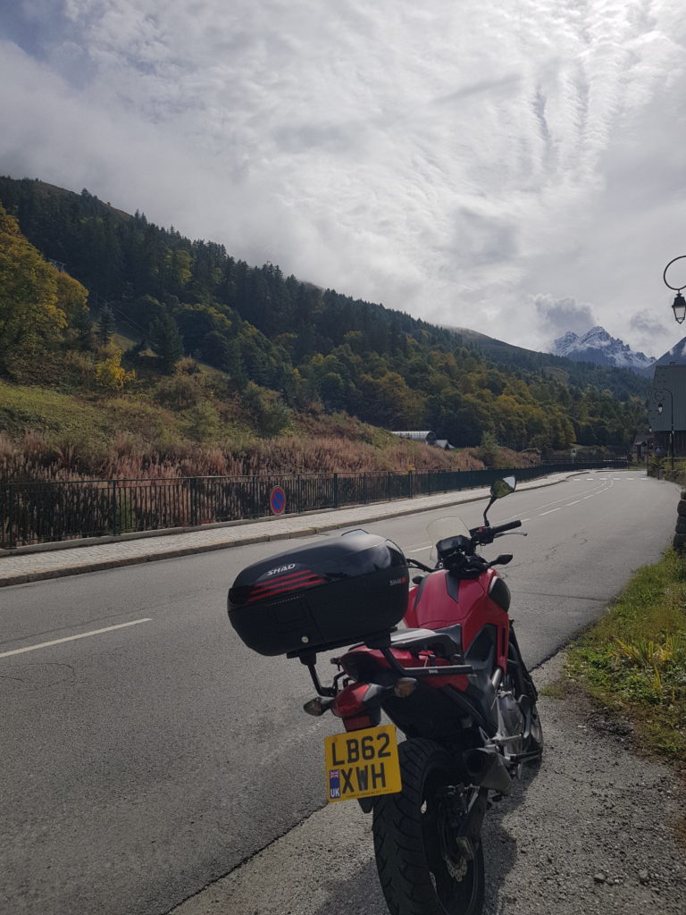 Approaching the Route des Grande Alps on my first tour