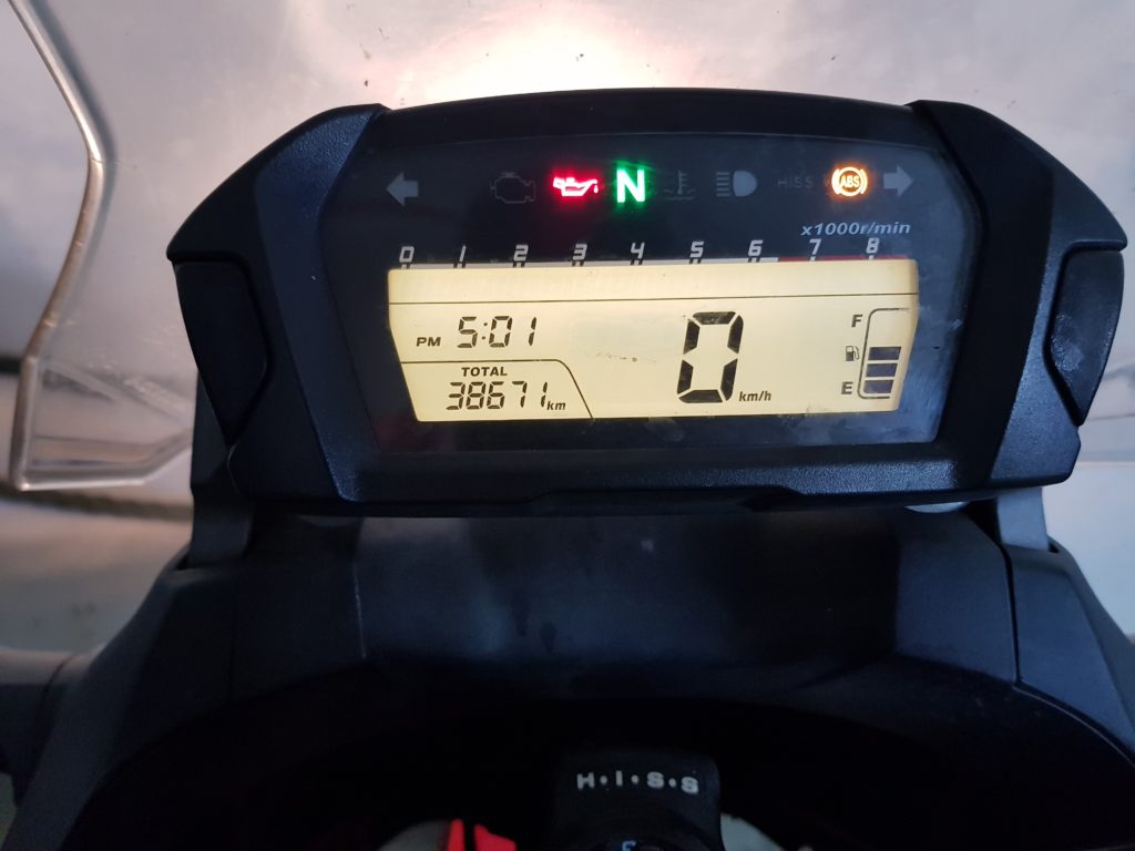 Final mileage from my first tour