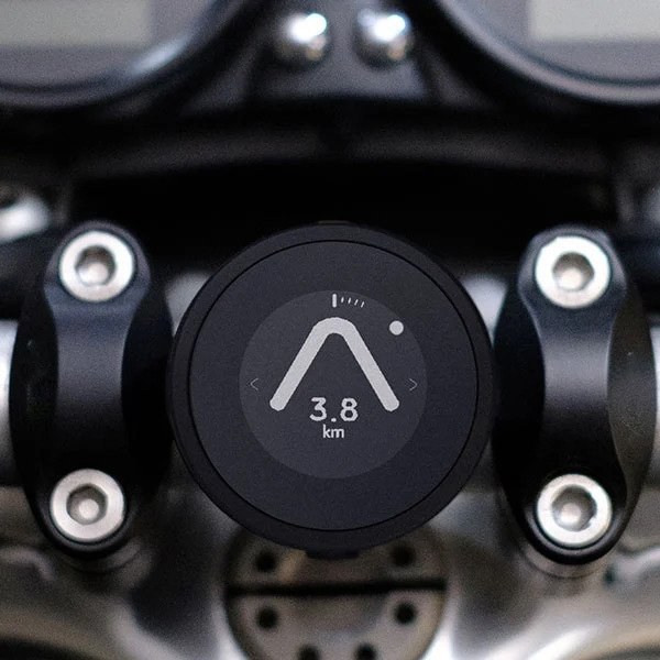 Black - Motorcycle GPS Speedometer