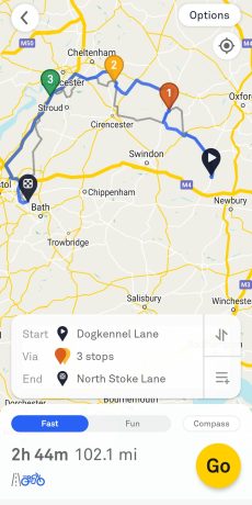 Route With Waypoints